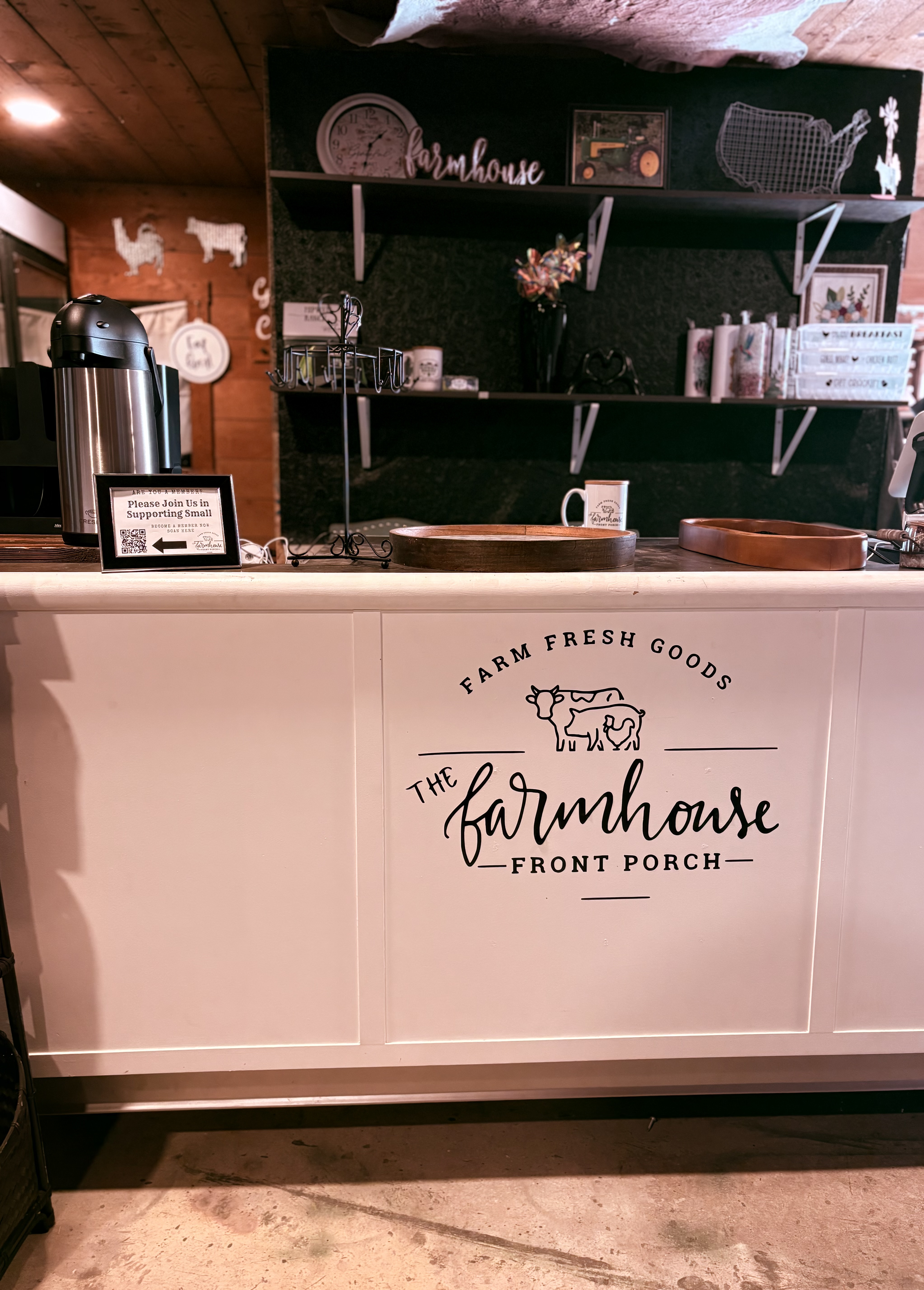 The Farm House Front Porch store interior